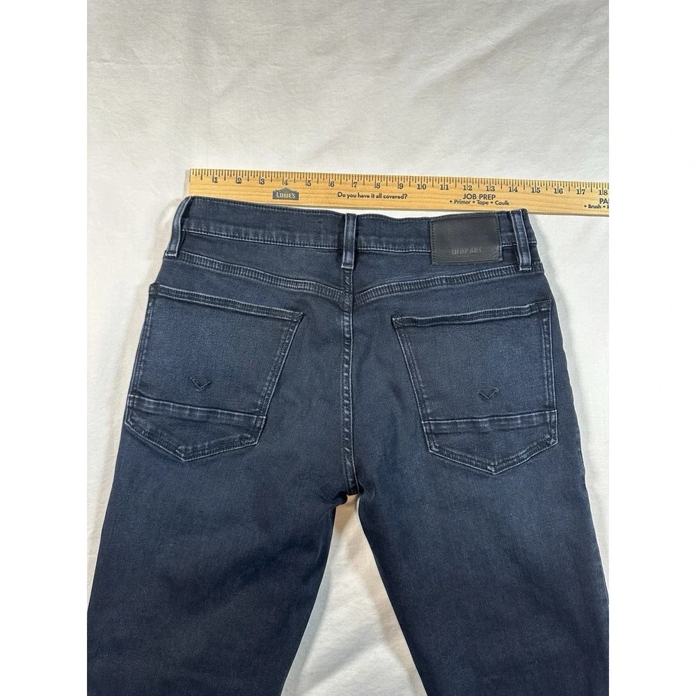 Hudson Los Angeles AXL Skinny Jeans Mens 31‎ X 32 Dark Blue Denim Stretch 29